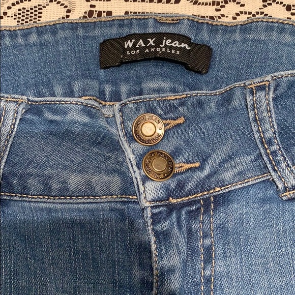 Wax Crop Capri Jeans Size 7 - Picture 2 of 6